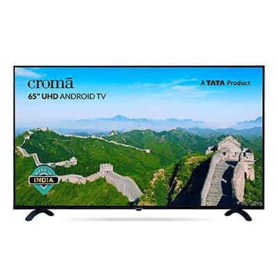 Croma 165 cm (65 inch) 4K Ultra HD LED Android TV with Google Assistant